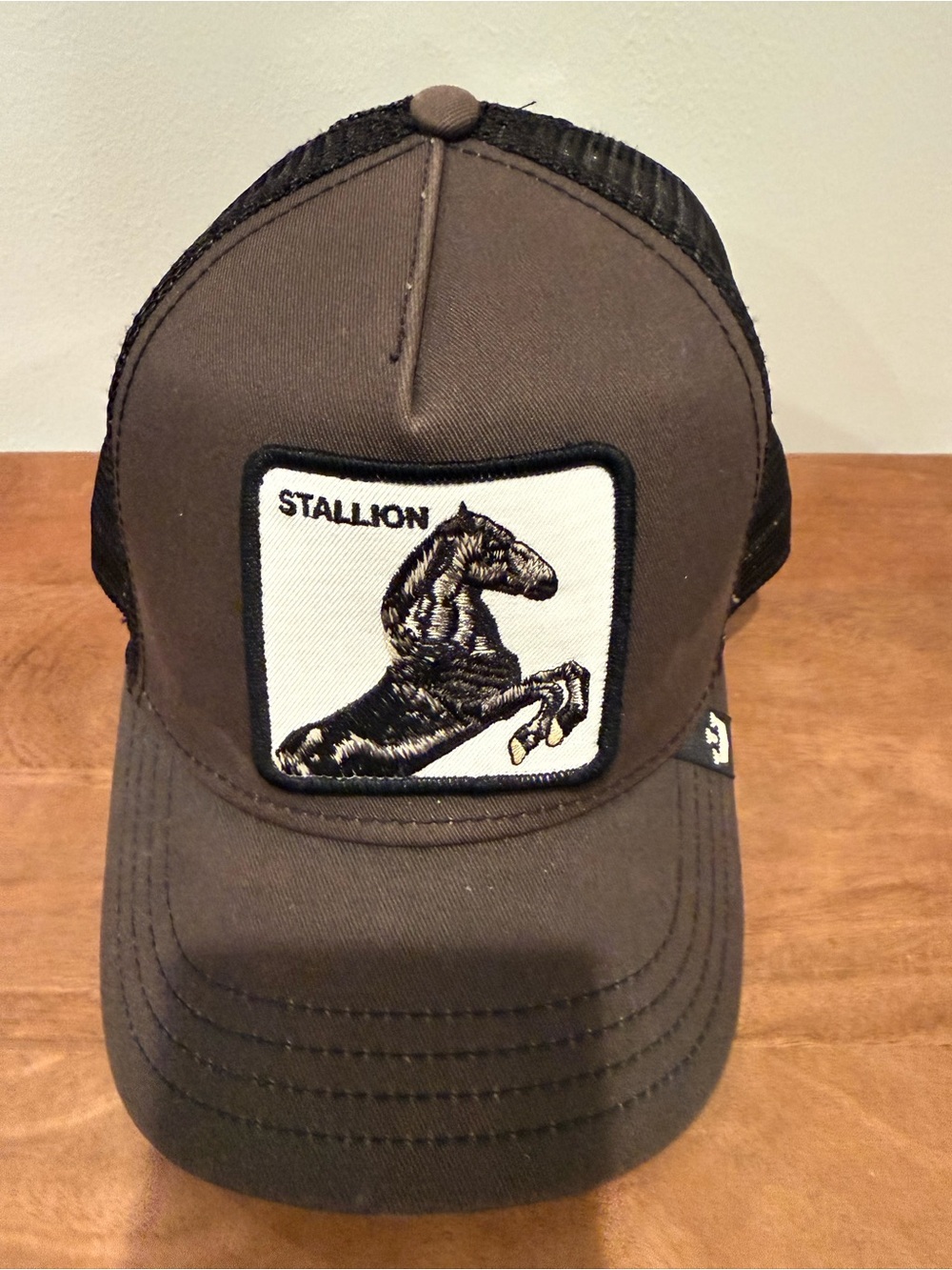 Goorin Bros Brown and Black Mesh Trucker Cap